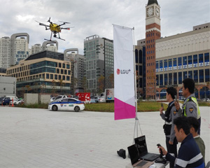 드론에  '비행 시작' 말하는 AI 음성인식 기반 5G 드론 선보여